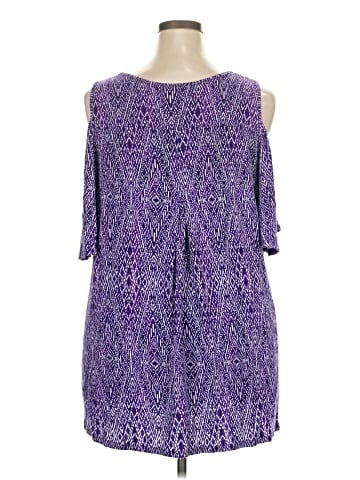 Roaman's Short Sleeve Blouse (view 2)