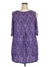 Roaman's Purple Short Sleeve Blouse Size 22 - 24 - photo 2