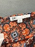 DR2 100% Polyester Orange Short Sleeve Blouse Size XL - photo 7