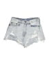R13 Blue Denim Shorts Size 29 waist - photo 1