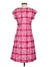 Lesley Evers Plaid Red Casual Dress Size S - photo 2