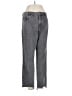 Trafaluc by Zara Chevron-herringbone Gray Jeans Size 10 - photo 1