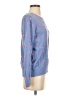 Boden 100% Cotton Hearts Blue Pullover Sweater Size S - photo 4