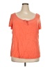 Notations Orange Short Sleeve Top Size 3X - photo 1