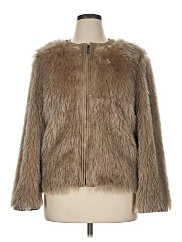 INC International Concepts Faux Fur Jacket (view 1)