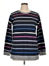 Lands' End Stripes Blue Pullover Sweater Size 14 - 16 - photo 1