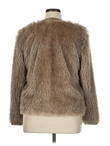 INC International Concepts Faux Fur Jacket (view 2)
