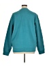 Lands' End Solid Teal Sweatshirt Size XL - photo 2