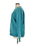 Lands' End Solid Teal Sweatshirt Size XL - photo 5