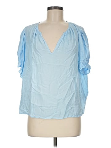 Velvet by Graham & Spencer Short Sleeve Blouse (view 1)