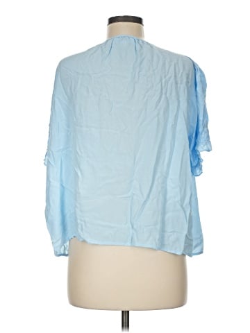 Velvet by Graham & Spencer Short Sleeve Blouse (view 2)