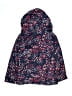 Columbia 100% Polyester Hearts Blue Raincoat Size 10 - 12 - photo 2