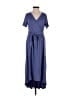 Pink Blush Blue Casual Dress Size S - photo 1