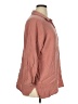 By Design 100% Cotton Pink 3/4 Sleeve Button-Down Shirt Size 1X - photo 4