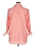 Cato 100% Polyester Stripes Orange 3/4 Sleeve Blouse Size XL - photo 2