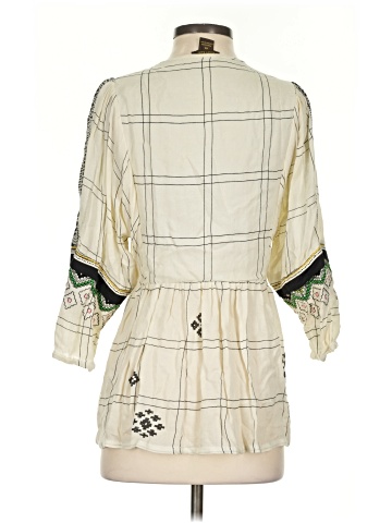 Vineet Bahl 3/4 Sleeve Blouse (view 2)
