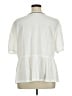 Solitaire Ivory White Short Sleeve Blouse Size 1X - photo 2