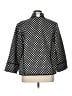 Chico's Polka Dots Black Blazer Size XL (3) - photo 2