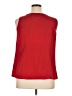 Worthington 100% Polyester Red Sleeveless Blouse Size XL - photo 2