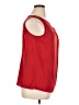 Worthington 100% Polyester Red Sleeveless Blouse Size XL - photo 4