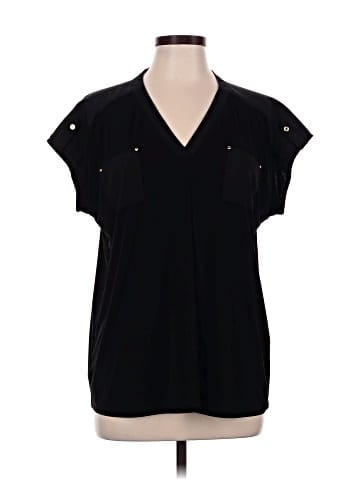Calvin Klein Short Sleeve Blouse (view 1)