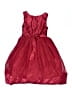 Emily West 100% Polyester Red Dress Size 14 - photo 2
