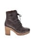 Kork-Ease 100% Leather Gray Ankle Boots Size 7 1/2 - photo 1