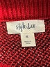 Style&Co Plaid Red Pullover Sweater Size XL - photo 7