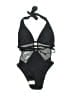 Cupshe Graphic Black One Piece Swimsuit Size M - photo 1