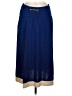 Unbranded Solid Blue Casual Skirt Size M (estimated) - photo 1
