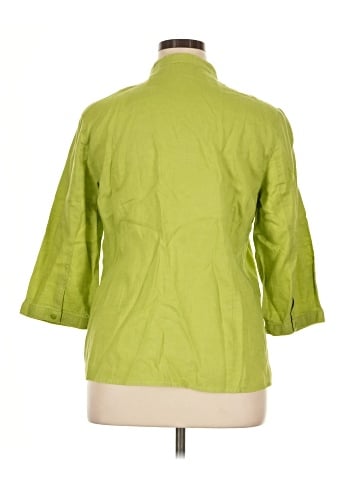 Kim Rogers Signature 3/4 Sleeve Button-Down Shirt (view 2)