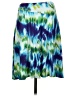Three Dots Tie-dye Blue Casual Skirt Size S - photo 1