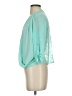 BCX 100% Polyester Teal 3/4 Sleeve Blouse Size XS - photo 5