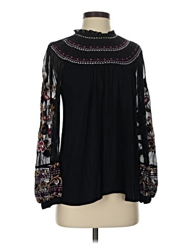 Akemi + Kin Long Sleeve Blouse (view 1)