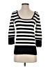 Cache Multi Color Black 3/4 Sleeve Top Size S - photo 1