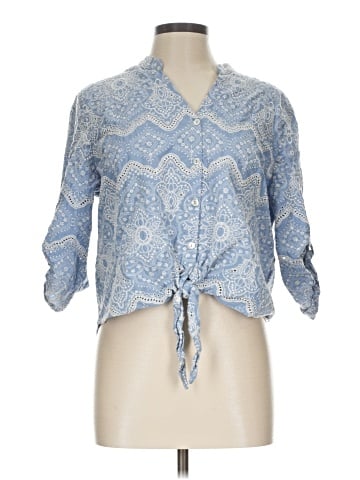 Charlie 3/4 Sleeve Blouse (view 1)