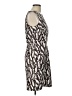 AGB Graphic Gray Cocktail Dress Size 10 - photo 4