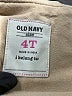 Old Navy 100% Cotton Solid Tan Coat Size 4T - photo 3