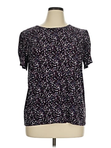AK Anne Klein Short Sleeve Top (view 1)