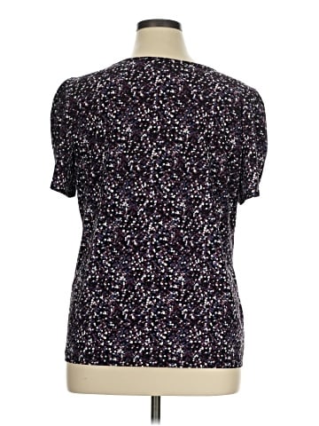 AK Anne Klein Short Sleeve Top (view 2)
