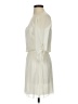 Speechless 100% Polyester Solid Ivory Casual Dress Size XS - photo 5
