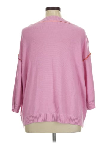 Peace Love World Pullover Sweater (view 2)