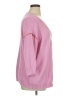 Peace Love World 100% Cotton Pink Pullover Sweater Size 1X - photo 4