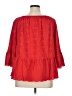 John Mark Red 3/4 Sleeve Blouse Size XL - photo 2