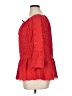 John Mark Red 3/4 Sleeve Blouse Size XL - photo 5