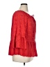 John Mark Red 3/4 Sleeve Blouse Size XL - photo 4