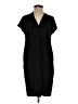 Halogen Solid Black Casual Dress Size S - photo 1