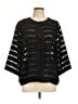 Susan Graver 100% Polyester Black Cardigan Size L - photo 1