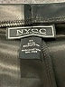 NYCC Black Faux Leather Skirt Size XL - photo 4