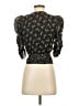 Bailey 44 100% Rayon Black 3/4 Sleeve Blouse Size XS - photo 2